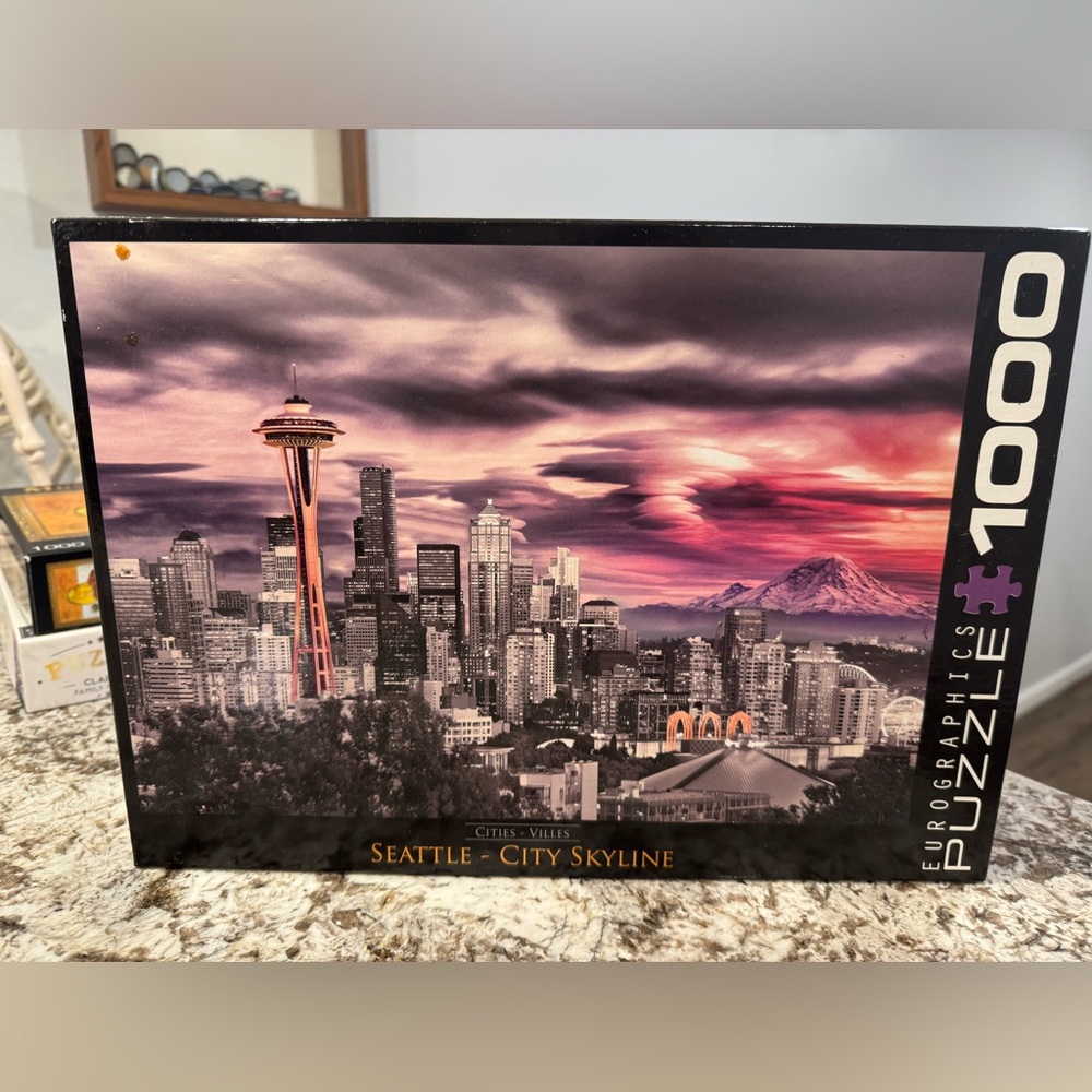 Eurographics Seattle City Skyline Puzzle